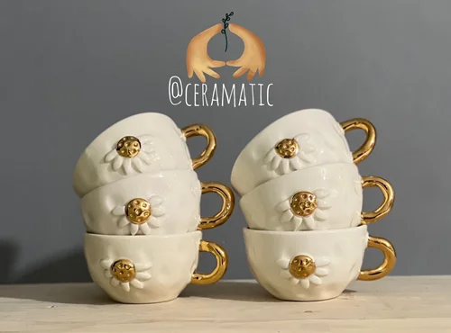 فنجان دفرمه بابونه